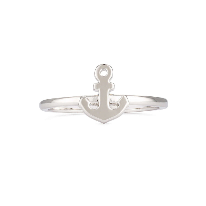 Stylish Handcrafted Anchor Ring for Trendy Women - Wearing Felicity Anchor-Ring-01