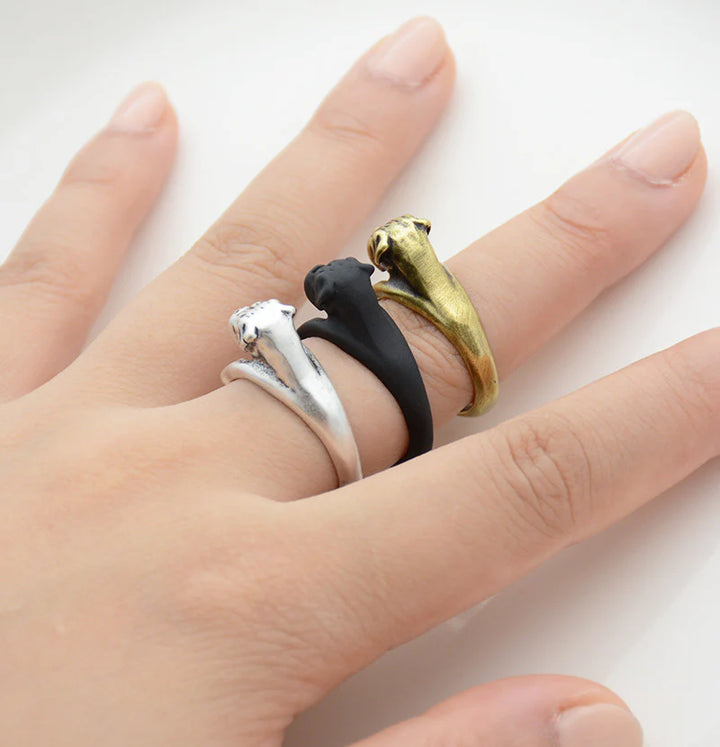 Shop Stylish Boxer Wrap Ring - Unique Jewelry - Wearing Felicity Boxer-Wrap-Ring-04