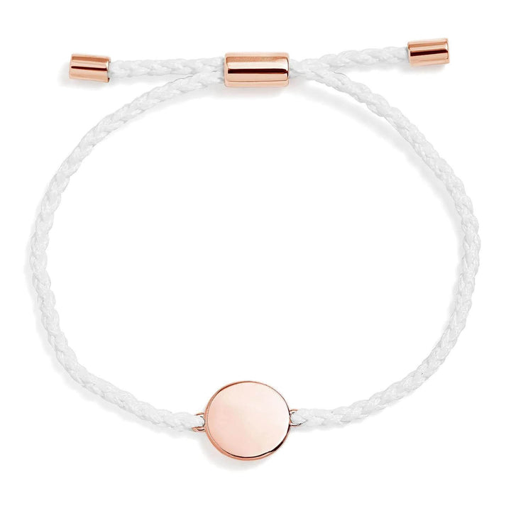 Personalized Engravable Circle Bracelet for Every Occasion - Wearing Felicity Engravable-Circle-Bracelet-Rose-Gold