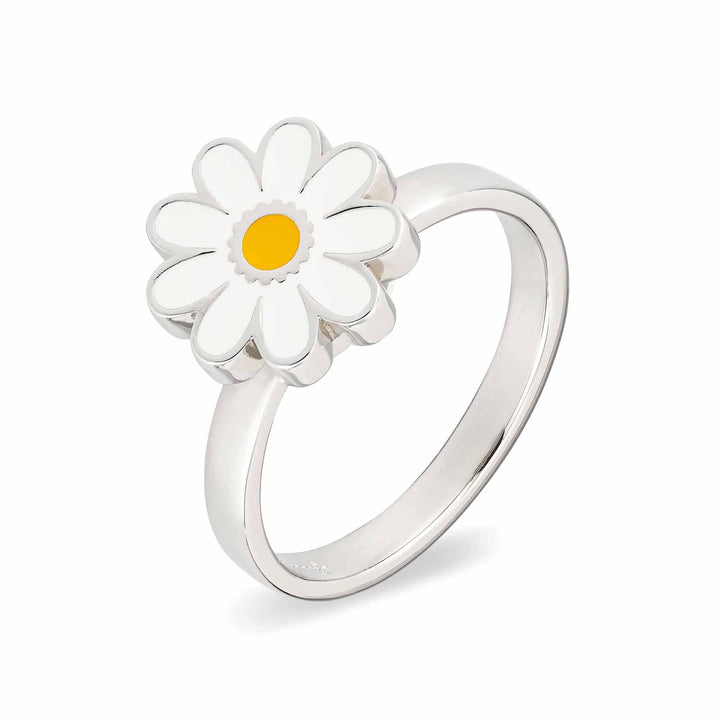 Stylish Fidget Flower Ring for Anxiety Relief - Wearing Felicity Fidget-Flower-Ring-01