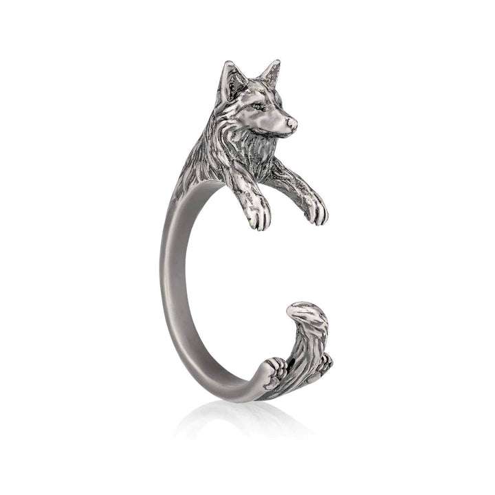 Stylish Fox Wrap Ring for Animal Lovers - Wearing Felicity Fox-Wrap-Ring