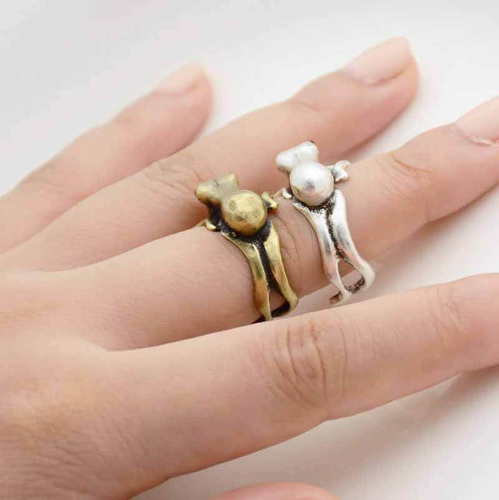 Stylish Octopus Wrap Ring - Wearing Felicity Octopus-Wrap-Ring-02