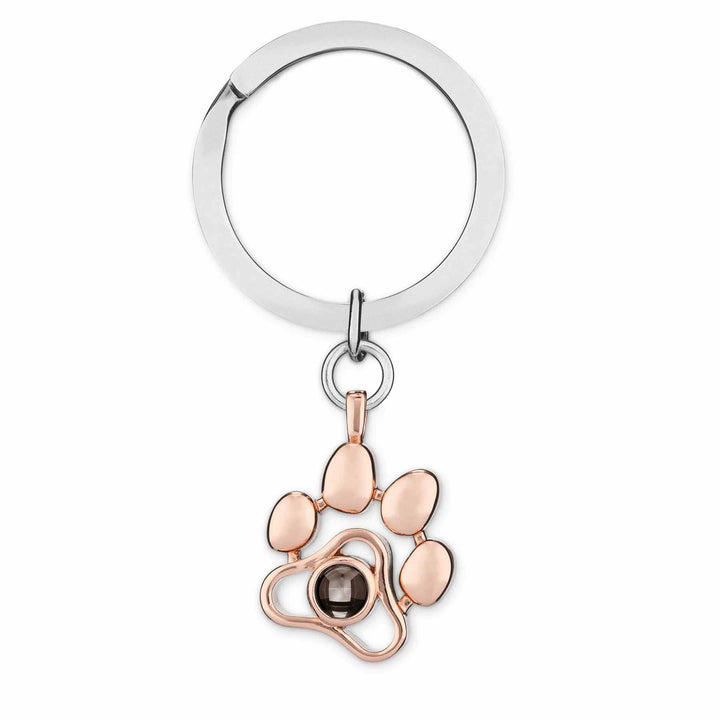 Custom Personalized Pet Photo Keychain - Wearing Felicity Personalized-Pet-Photo-Keychain-Rose-Gold