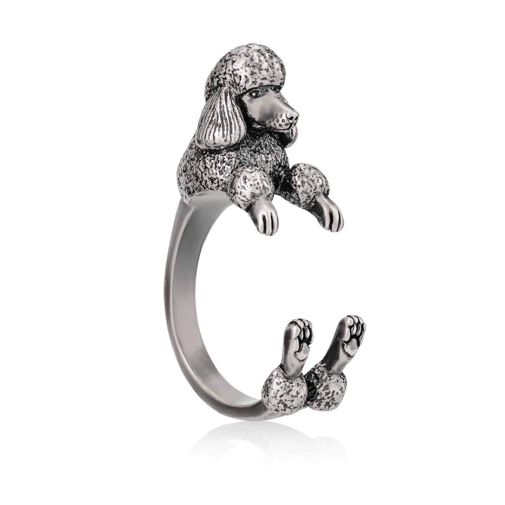 Stylish Standard Poodle Wrap Ring - Wearing Felicity Standard-Poodle-Wrap-Ring