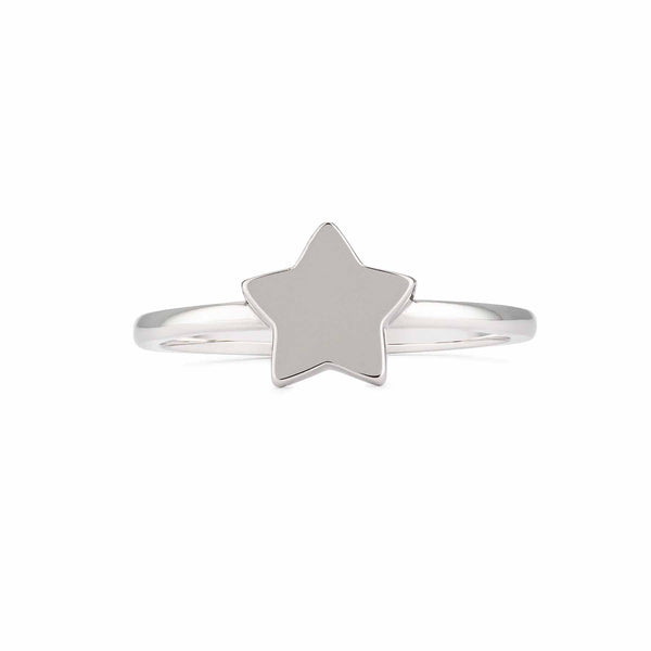 Stylish Handcrafted Star Ring for Women - Wearing Felicity Star-Ring-01